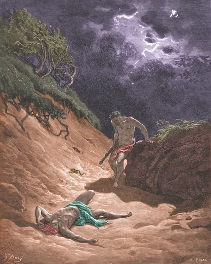 Gustave Doré Bible illustration: The Death of Abel — Illustration 005