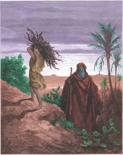Gustave Doré Bible illustration: The Trial of Abraham's Faith — Illustration 016