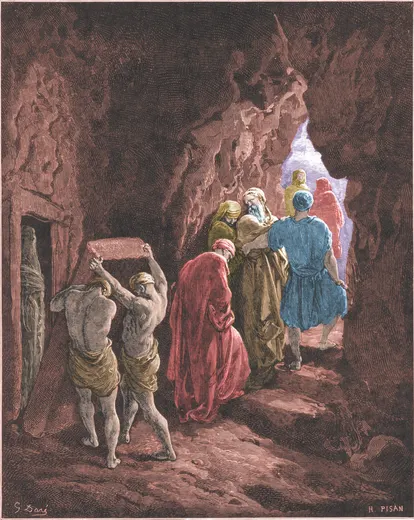 Gustave Doré Bible illustration: The Burial of Sarah — Illustration 017