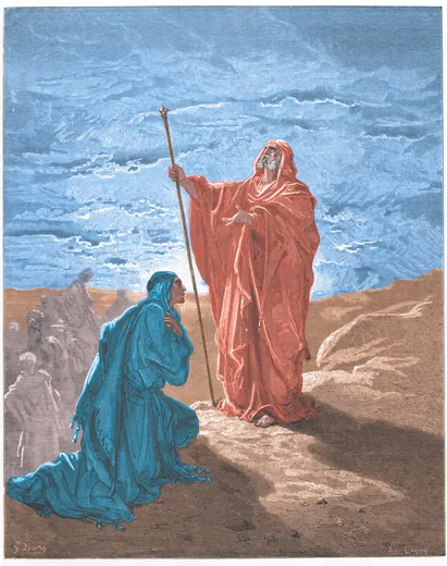 Gustave Doré Bible illustration: Samuel Blessing Saul — Illustration 073