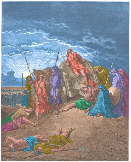 Gustave Doré Bible illustration: The Death of Ahab — Illustration 100