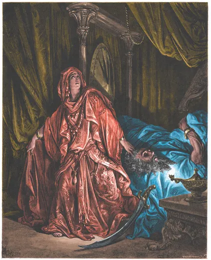 Gustave Doré Bible illustration: Judith and Holofernes — Illustration 142