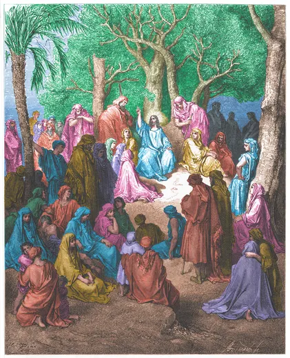 Gustave Doré Bible illustration: The Sermon on the Mount — Illustration 175