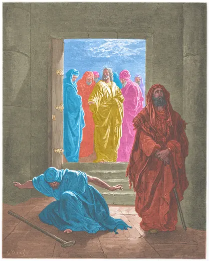 Gustave Doré Bible illustration: The Pharisee and the Publican — Illustration 196