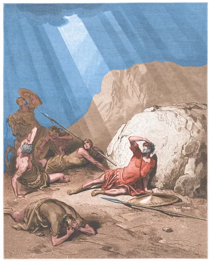 Gustave Doré Bible illustration: The Conversion of Saul — Illustration 229