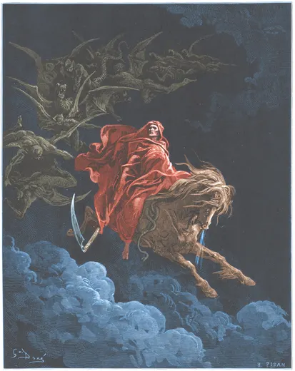Gustave Doré Bible illustration: The Vision of Death — Illustration 237
